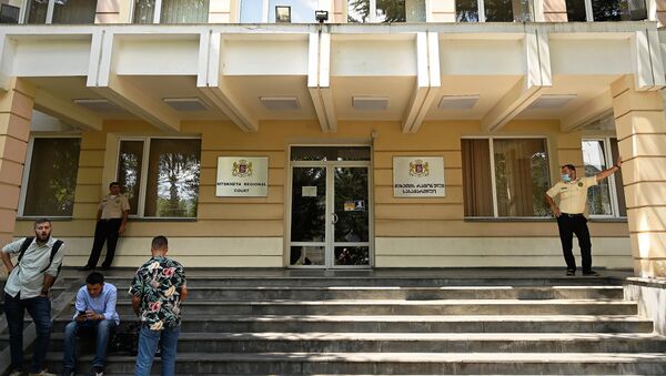 Мцхетский региональный суд. Слушается дело об убийстве Шакарашвили - Sputnik Грузия
