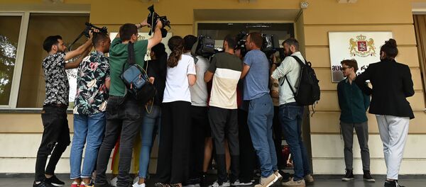 Мцхетский региональный суд. Слушается дело об убийстве Шакарашвили - Sputnik Грузия