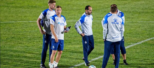 Тренировка московского ФК Динамо на стадионе им.Михаила Месхи-2 - Sputnik Грузия