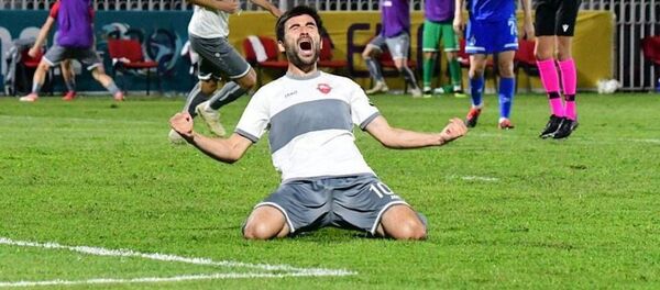 Матч Лиги Европы между тбилисским ФК “Локомотив” и московским ФК “Динамо” на стадионе им. Михаила Месхи-2. Второй тайм. Счет 1:0 в пользу тбилисского Локомотива - Sputnik Грузия