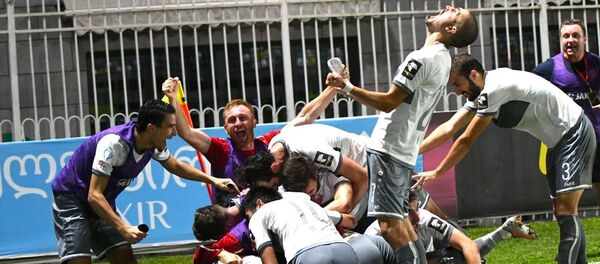 Матч Лиги Европы между тбилисским ФК “Локомотив” и московским ФК “Динамо” на стадионе им. Михаила Месхи-2  - Sputnik Грузия