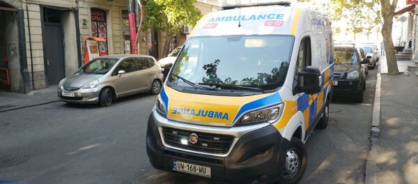 Скорая медицинская помощь 112 на выезде Скорая медицинская помощь 112 на выезде - Sputnik Грузия