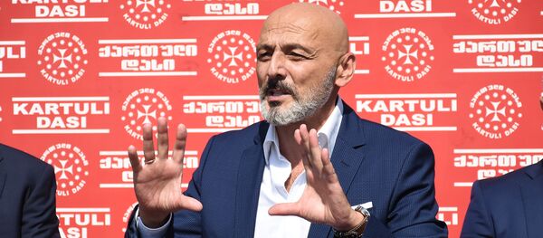 Лидер Картули Даси Джонди Багатурия делает заявление - Sputnik Грузия