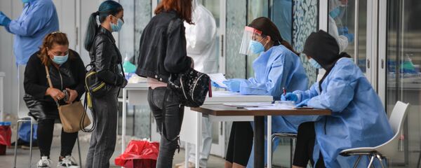 ტესტირება კორონავირუსზე ტესტირება კორონავირუსზე - Sputnik საქართველო