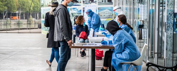 კორონავირუსზე ტესტირება კორონავირუსზე ტესტირება - Sputnik საქართველო