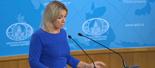 В Европе предпочитает говорить на языке санкций: Захарова о черном списке для ЕС - Sputnik Грузия