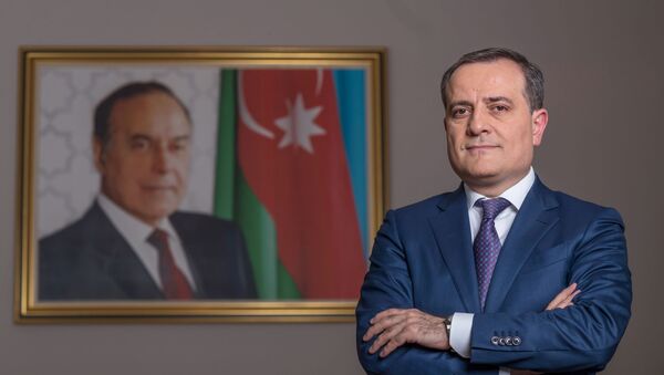 Министр иностранных дел Азербайджана Джейхун Байрамов - Sputnik Грузия