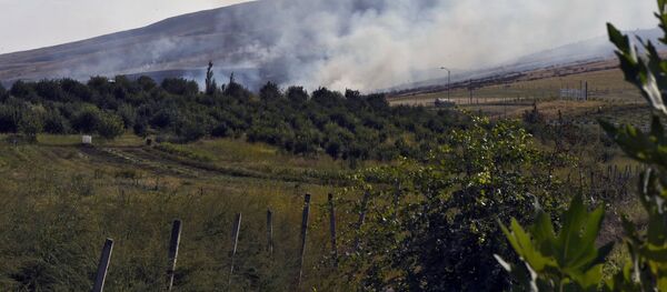 Нагорный Карабах - обстрел Мартакертского района - Sputnik Грузия