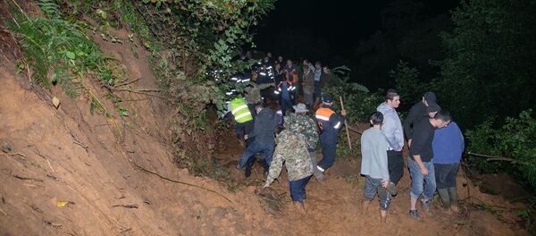 სტიქიური უბედურება ხელვაჩაურში სტიქიური უბედურება ხელვაჩაურში - Sputnik საქართველო