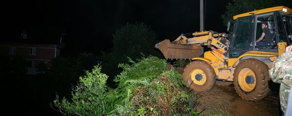 სტიქია ხელვაჩაურში სტიქია ხელვაჩაურში - Sputnik საქართველო