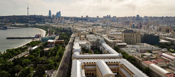 Вид на город Баку, фото из архива - Sputnik Грузия