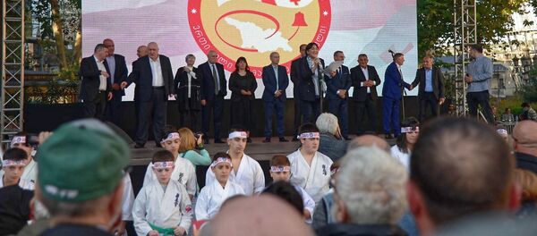 „პატრიოტთა ალიანსის“ მიტინგი „პატრიოტთა ალიანსის“ მიტინგი - Sputnik საქართველო