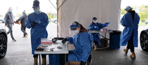 ტესტირება COVID 19-ზე ტესტირება COVID 19-ზე - Sputnik საქართველო