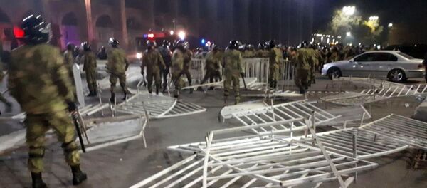 საპროტესტო აქცია ბიშკეკში - Sputnik საქართველო