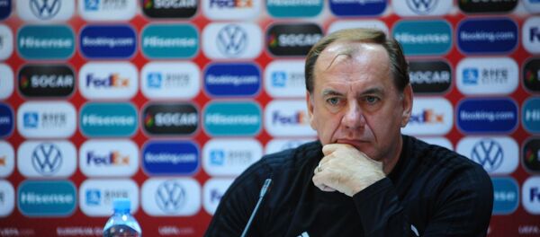 Пресс-конференция перед матчем по футболу между Грузией и Беларусью  - Sputnik Грузия