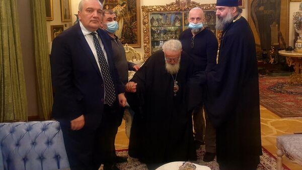 Патриарх Грузии встретился с послом Армении Рубеном Садояном - Sputnik Грузия