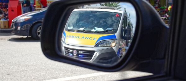Скорая помощь 112 на улицах Батуми, Аджария  - Sputnik Грузия