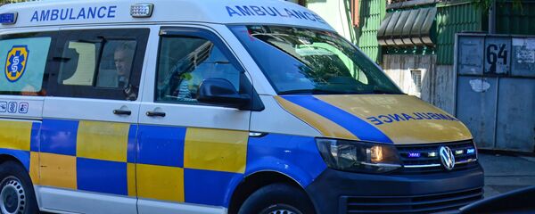 Скорая помощь 112 на улицах Батуми, Аджария  - Sputnik Грузия