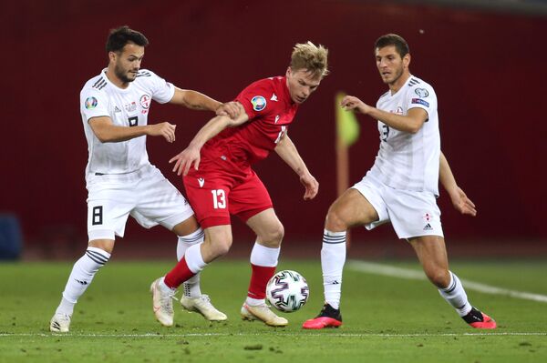 В бешеном ритме сборная Грузия отыграла октябрь - послесловие к матчам В бешеном ритме сборная Грузия отыграла октябрь - послесловие к матчам - Sputnik Грузия