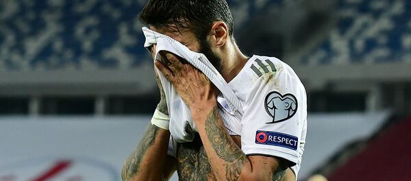 მას შემდეგ, რაც გაირკვა, რომ საქართველომ მოიგო, ოქრიაშვილი ემოციებს ვერ მალავდა მას შემდეგ, რაც გაირკვა, რომ საქართველომ მოიგო, ოქრიაშვილი ემოციებს ვერ მალავდა - Sputnik საქართველო
