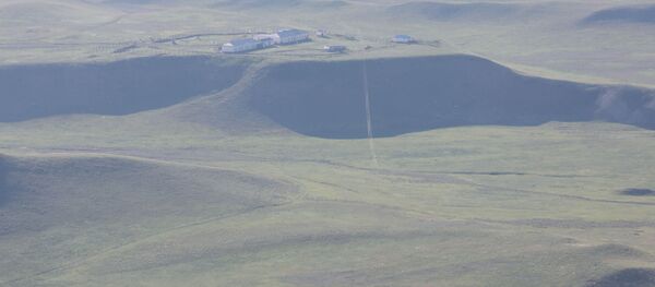 Грузино-азербайджанская граница - территория у комплекса Давид Гареджи - Sputnik Грузия