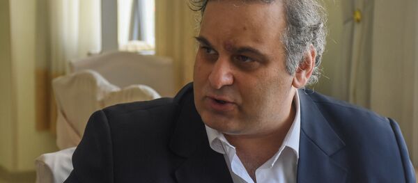 Гулбаат Рцхиладзе на презентации сайта о Великой Отечественной Войне - Sputnik Грузия