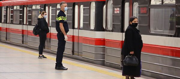 კორონავირუსის ეპიდემია. თბილისის მეტრო - Sputnik საქართველო