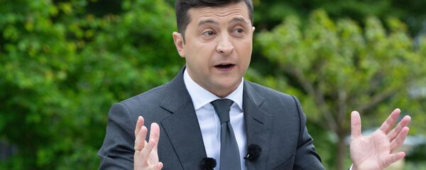 Президент Украины Владимир Зеленский - Sputnik Грузия