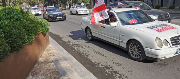 ოპოზიციის აქცია - Sputnik საქართველო