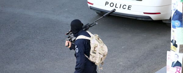 Спецоперация по освобождению заложников в филиале Банка Грузии в Зугдиди - Sputnik Грузия