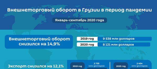 Как торгует Грузия в период пандемии - Sputnik Грузия