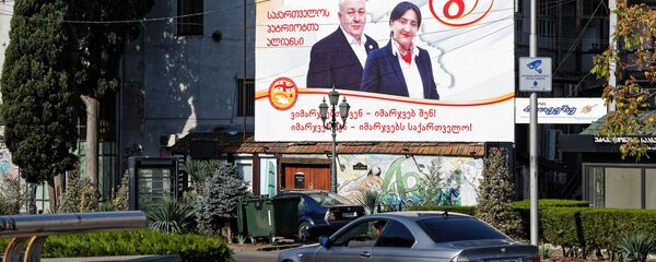 პატრიოტთა ალიანსის ბანერი პატრიოტთა ალიანსის ბანერი - Sputnik საქართველო