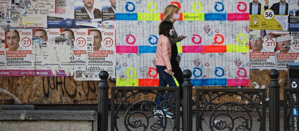 წინასაარჩევნო სიმბოლიკა წინასაარჩევნო სიმბოლიკა - Sputnik საქართველო