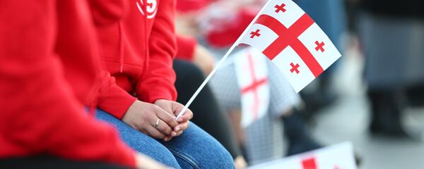 Блок Сила в Единстве - Единое национальное движение. Предвыборная символика - Sputnik Грузия