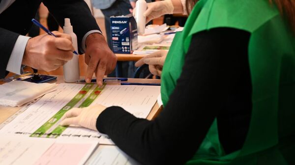 Парламентские выборы в Грузии 2020 - регистрация избирателей. Голосование - Sputnik Грузия