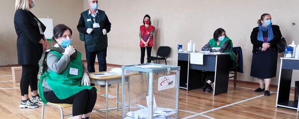 მარნეულის საარჩევნო უბანი მარნეულის საარჩევნო უბანი - Sputnik საქართველო