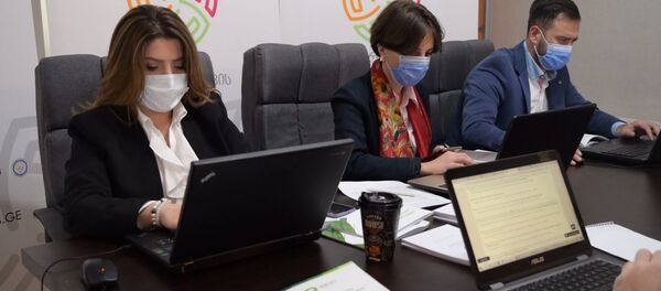 Объединение наблюдателей за ходом парламентских выборов “Вместе ради выборов - Sputnik Грузия