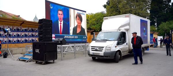 „ქართული ოცნება“ და „ერთიანი ნაციონალური მოძრაობა“ არჩევნების შედეგების აღნიშვნისათვის ემზადებიან „ქართული ოცნება“ და „ერთიანი ნაციონალური მოძრაობა“ არჩევნების შედეგების აღნიშვნისათვის ემზადებიან - Sputnik საქართველო