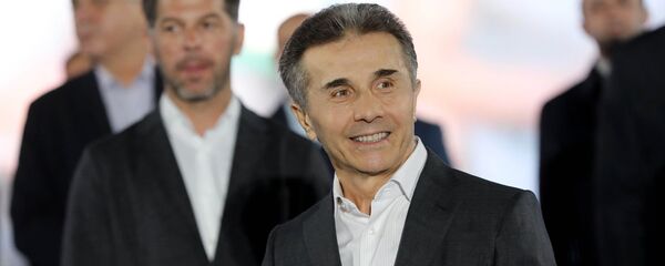 Бидзина Иванишвили и актив партии Грузинская мечта Бидзина Иванишвили и актив партии Грузинская мечта - Sputnik Грузия