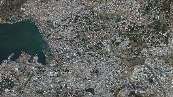 Турция. Разрушения после сильного землетрясения. Фото со спутника - Sputnik Грузия