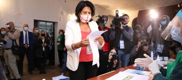 Саломе Зурабишвили участвует в выборах - Sputnik Грузия