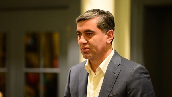 Ираклий Окруашвили. Грузинская объединенная оппозиция на подписании меморандума - Sputnik Грузия
