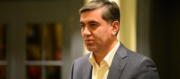 Ираклий Окруашвили. Грузинская объединенная оппозиция на подписании меморандума - Sputnik Грузия