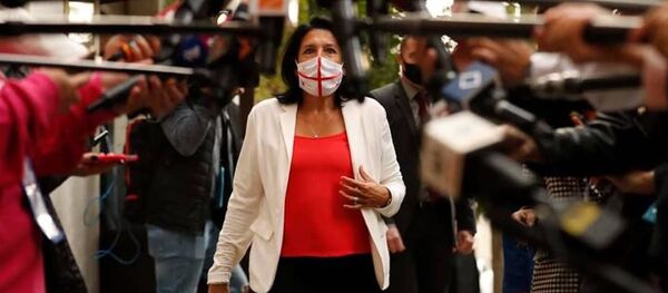 Президент Грузии Саломе Зурабишвили - Sputnik Грузия