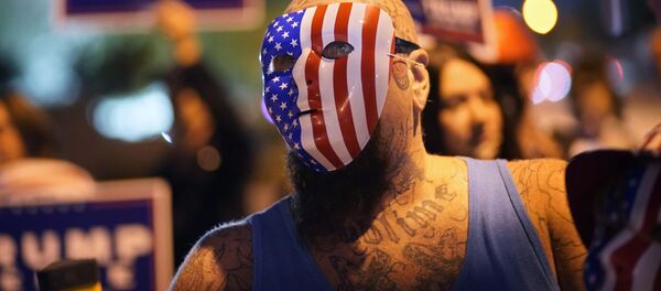 დონალდ ტრამპის მომხრეები საპროტესტო აქციაზე - Sputnik საქართველო