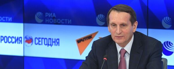 Директор Службы внешней разведки РФ  Сергей Нарышкин - Sputnik Грузия