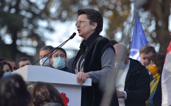 „ვარდების რევოლუციის“ თაობა“ - რა განცხადებები გაკეთდა თბილისის საპროტესტო აქციაზე   - Sputnik საქართველო