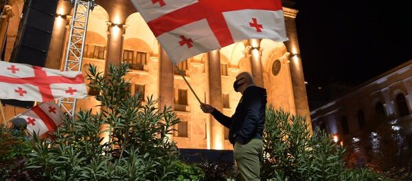 საპროტესტო აქცია თბილისში. 8.11.2020 საპროტესტო აქცია თბილისში. 8.11.2020 - Sputnik საქართველო