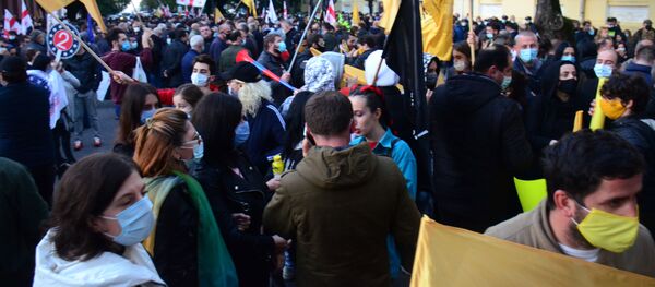 საპროტესტო აქცია ბათუმში. 8.11.2020 საპროტესტო აქცია ბათუმში. 8.11.2020 - Sputnik საქართველო