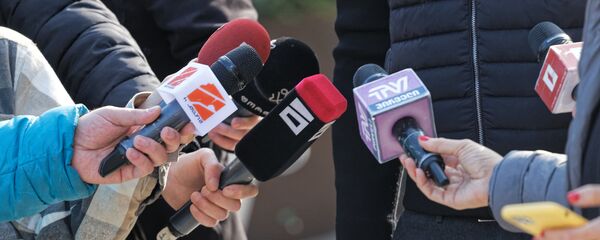 ქართული ტელეარხების მიკროფონები - Sputnik საქართველო